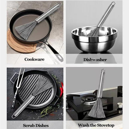 Steel Scrubbers for Cleaning Dishes